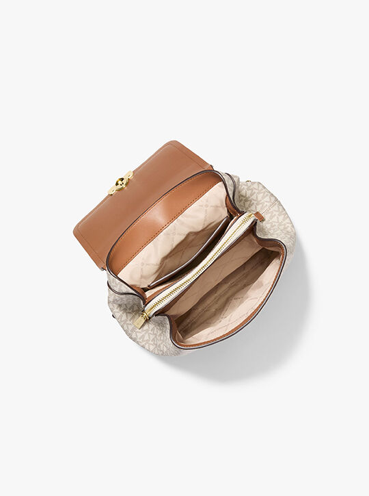 Tribeca Small Signature Logo Backpack michael kors tribeca small signature logo backpack