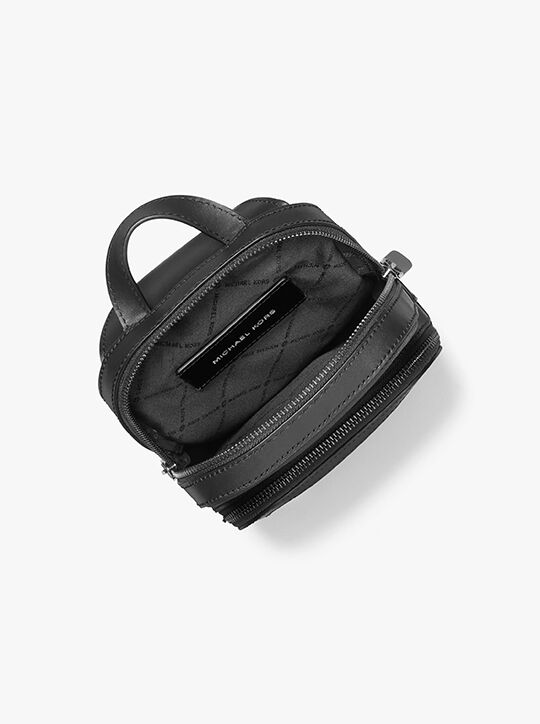 michael kors حقيبة كتف إيديسون من الجلد المقاوم للخدش