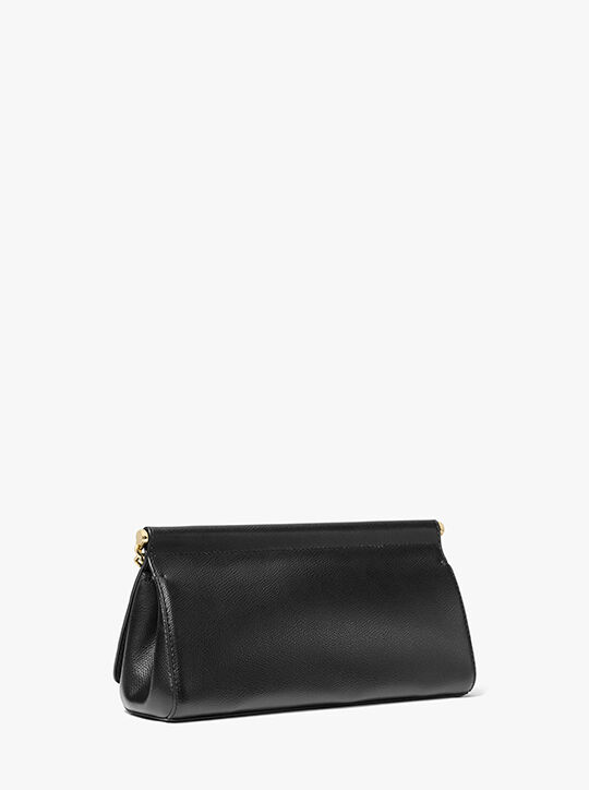 michael kors حقيبة كارمين متوسطة الحجم من الجلد المحبب