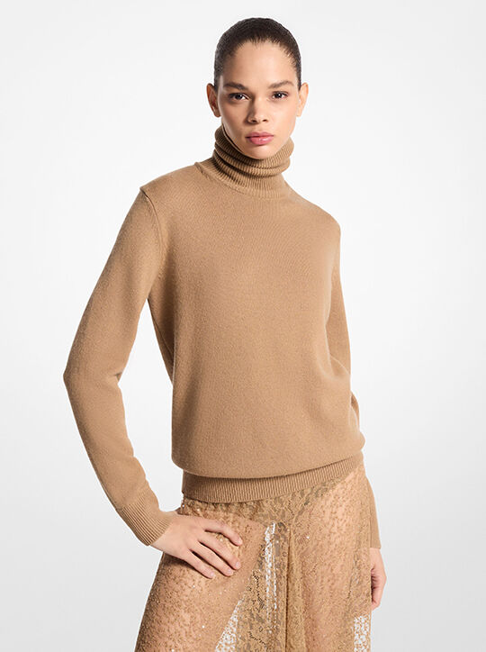 Joan Cashmere Turtleneck Sweater michael kors joan cashmere turtleneck sweater