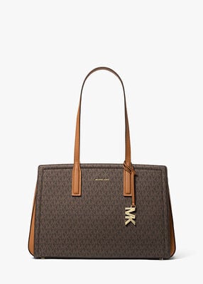 michael kors حقيبة تسوق ليلى متوسطة الحجم