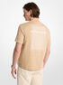 Graphic Logo Cotton T-Shirt michael kors graphic logo cotton t shirt