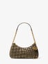 Nolita Medium Hand-Woven Leather Chain michael kors nolita medium hand woven leather chain