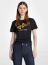 Printed Organic Cotton Ruched T-Shirt michael kors printed organic cotton ruched t shirt
