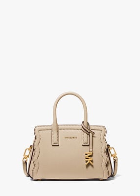 michael kors laila extra small pebbled leather convertible crossbody bag