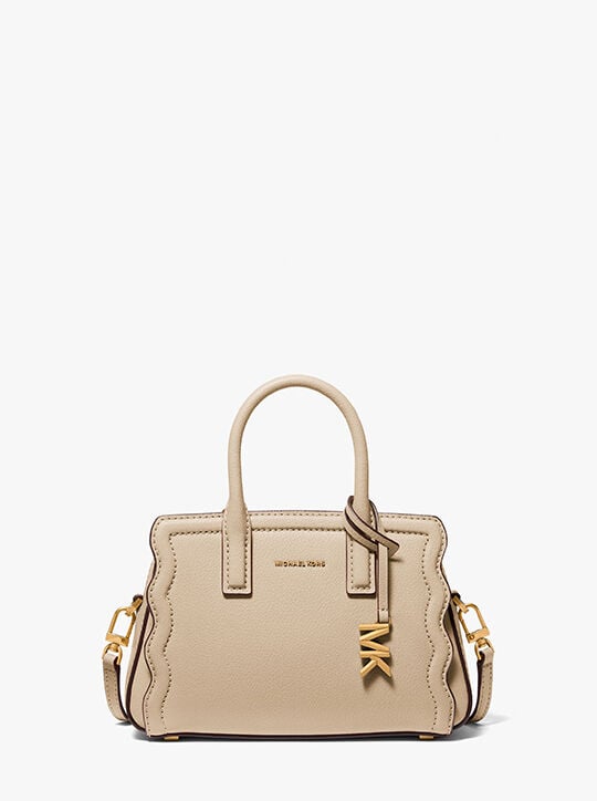 Laila Extra-Small Pebbled Leather Convertible Crossbody Bag michael kors laila extra small pebbled leather convertible crossbody bag