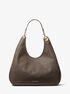 michael kors ellie large signature logo shoulder bag