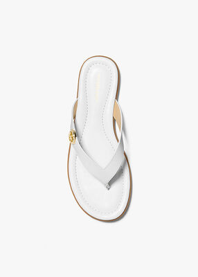 michael kors erin leather sandal