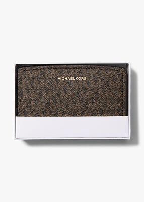 michael kors bryant medium signature logo wallet