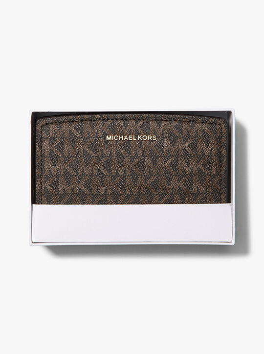 Bryant Medium Signature Logo Wallet michael kors bryant medium signature logo wallet