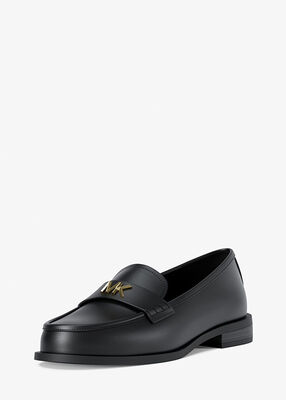 michael kors lex leather loafer