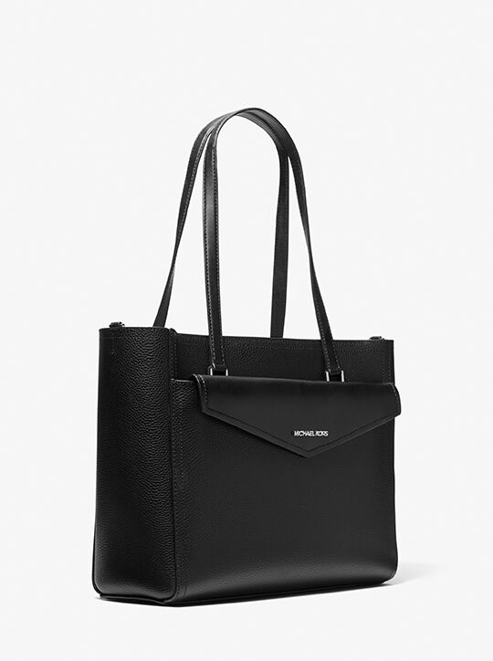 Maisie Large Pebbled Leather 3-in-1 Tote Bag michael kors maisie large pebbled leather 3 in 1 tote bag