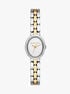 Maude Two-Tone Watch michael kors maude two tone watch