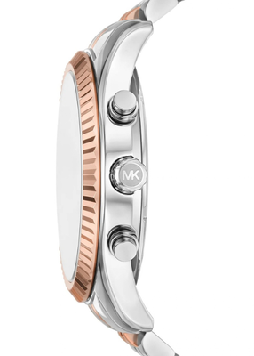 michael kors lexington chronograph two tone stainless steel watch