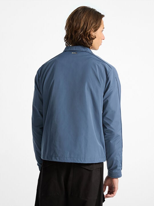 Water-Resistant Windbreaker Jacket michael kors water resistant windbreaker jacket