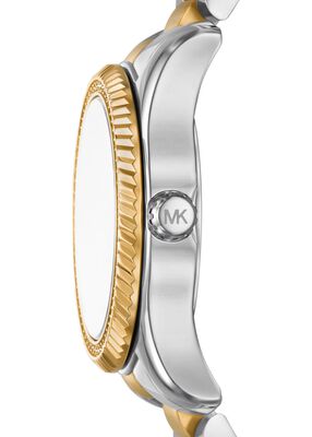 michael kors mini lexington pav  two tone watch