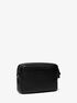 michael kors hudson pebbled leather crossbody bag
