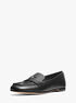 michael kors jennings leather loafer