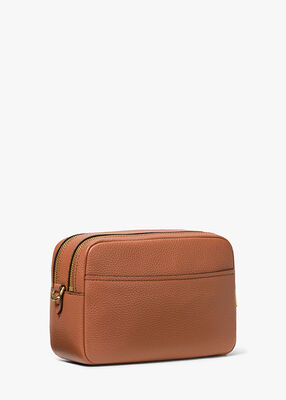michael kors bryant medium pebbled leather camera crossbody bag