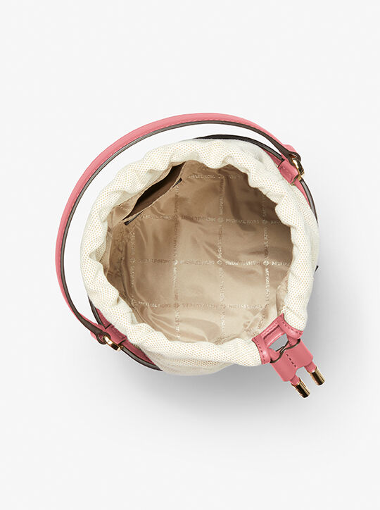 Kimber Medium Pebbled Leather Bucket Bag michael kors kimber medium pebbled leather bucket bag