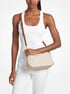 Jet Set Medium Signature Logo Convertible Crossbody Bag michael kors jet set medium signature logo convertible crossbody bag