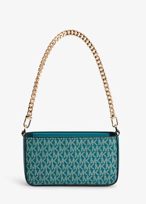 michael kors bryant small signature logo convertible pochette