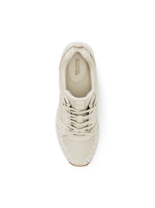 Georgie Signature Logo Trainer michael kors georgie signature logo trainer