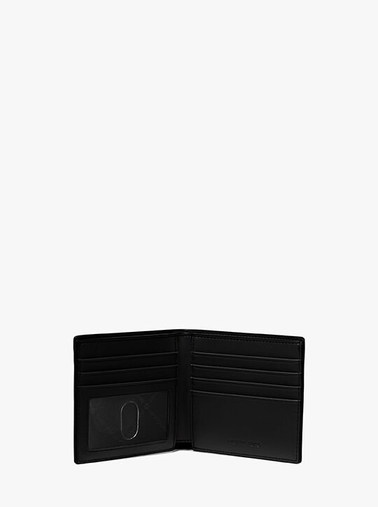 Cooper Pebbled Leather Billfold Wallet michael kors cooper pebbled leather billfold wallet