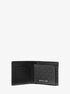 michael kors harrison logo billfold wallet with passcase