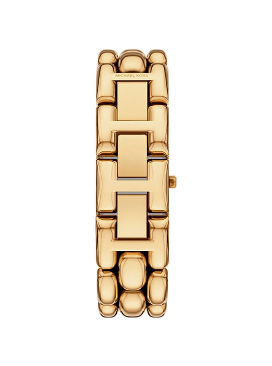 Mini Hally Pavé Gold-Tone Watch michael kors mini hally pav gold tone watch