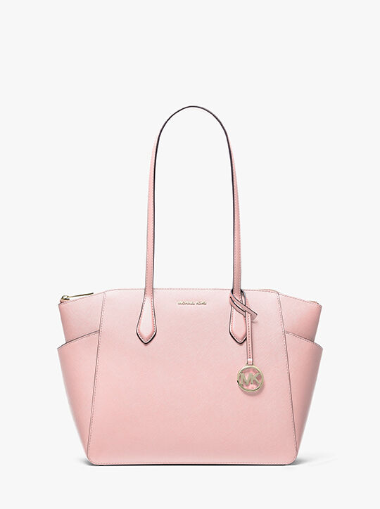 michael kors marilyn medium saffiano leather tote bag