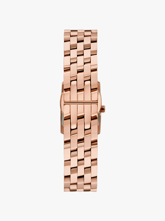 Micro Georgie Rose-Gold Tone Watch michael kors micro georgie rose gold tone watch