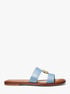 Erin Leather Sandal michael kors erin leather sandal