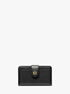 michael kors mercer medium pebbled leather wallet