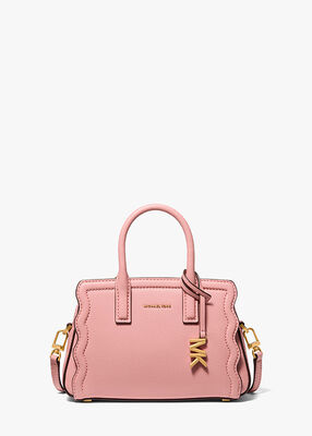 michael kors laila extra small pebbled leather convertible crossbody bag