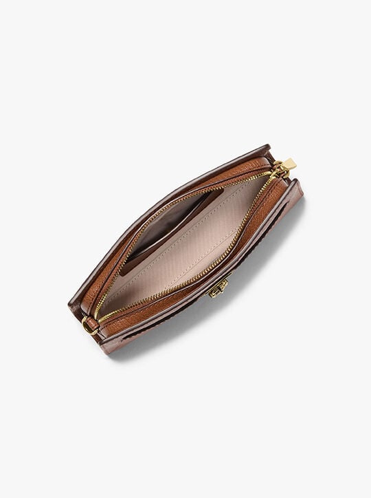 Hamilton Moderne Extra-Small Signature Logo Convertible Crossbody Bag michael kors hamilton moderne extra small signature logo convertible crossbody bag