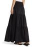 Smocked Cotton Poplin Tiered Maxi Skirt michael kors smocked cotton poplin tiered maxi skirt