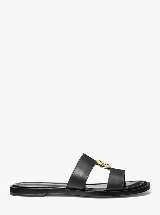 michael kors erin leather sandal