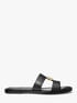 michael kors erin leather sandal