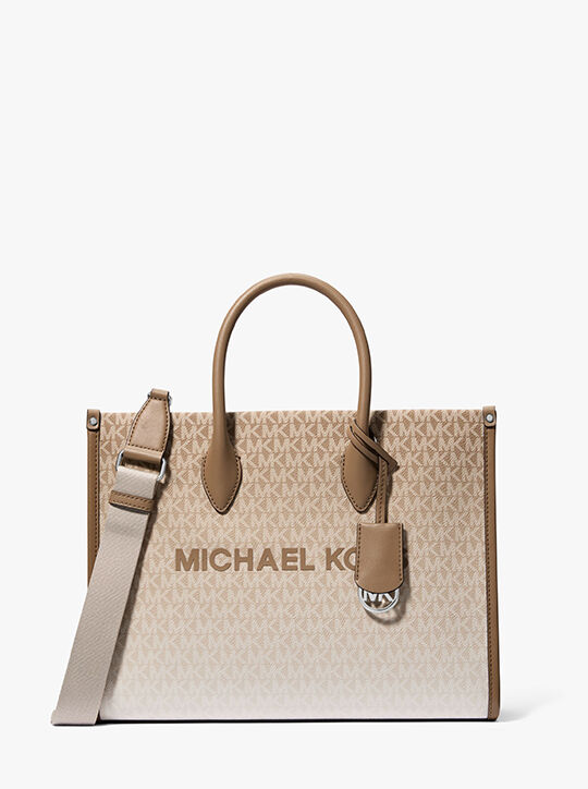 Mirella Medium Ombré Logo Tote Bag michael kors mirella medium ombr logo tote bag