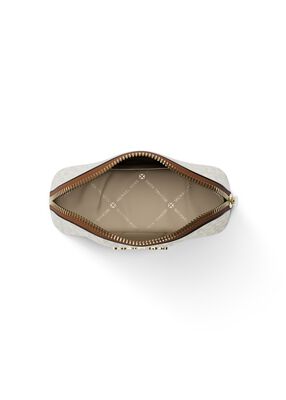 michael kors jet set medium signature logo travel kit