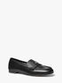 michael kors jennings leather loafer