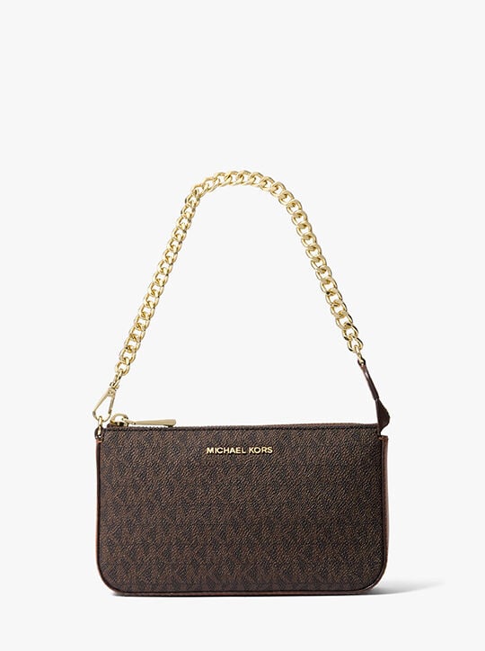 حقيبة جيت سيت متوسطة الحجم بشعار الماركة michael kors حقيبة جيت سيت متوسطة الحجم بشعار الماركة