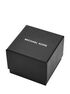 michael kors oversized wolfe silver tone watch and bracelet set