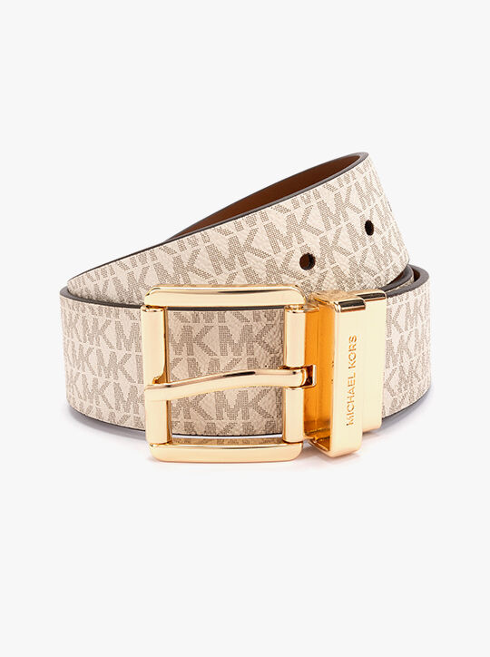 Reversible Signature Logo XX Belt michael kors reversible signature logo xx belt