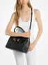 Hamilton Moderne Large Textured Leather Slouchy Satchel michael kors hamilton moderne large textured leather slouchy satchel