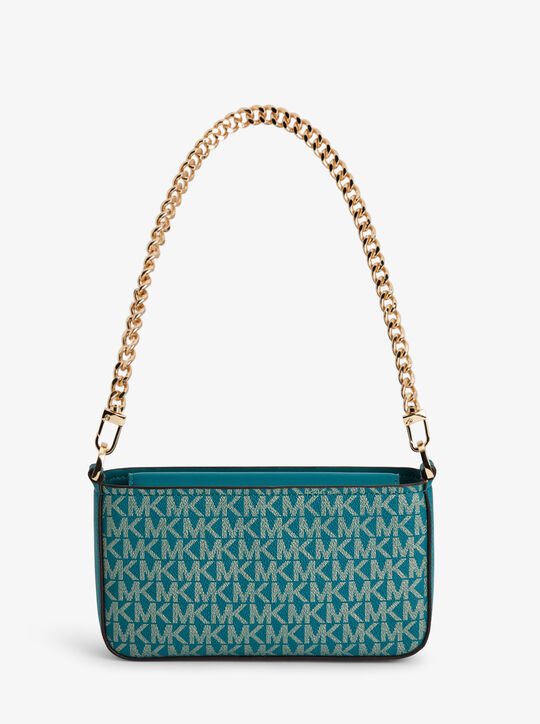 michael kors bryant small signature logo convertible pochette