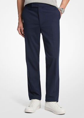 michael kors men s comfort blend trouser