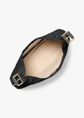 michael kors nolita large nubuck hobo shoulder bag