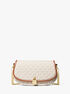 michael kors mila small signature logo crossbody bag